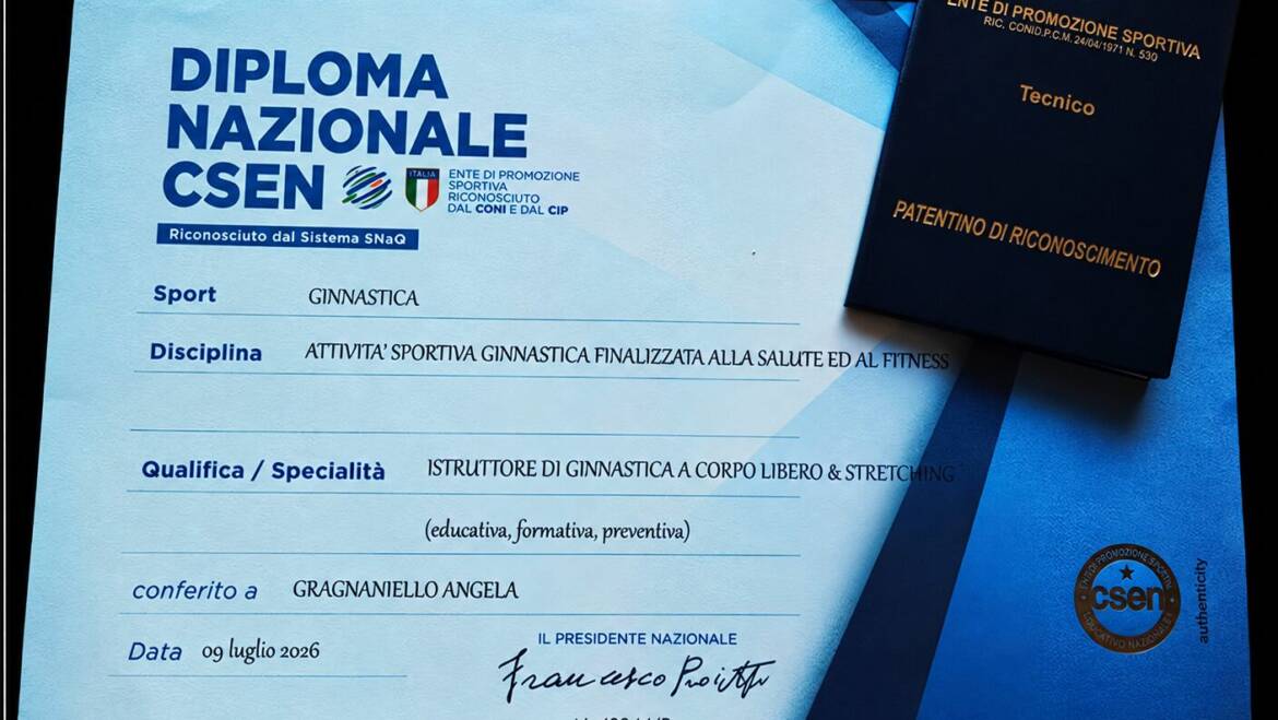 PILLOLA DEL COACH: Ginnastica a corpo libero