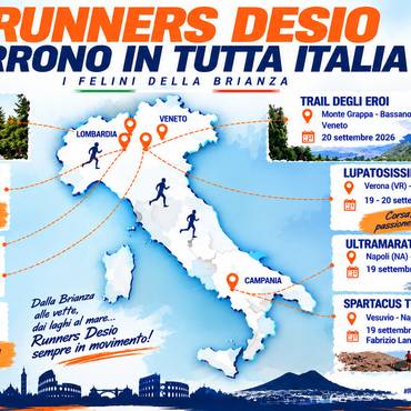 RUNNERS DESIO CORRONO IN TUTTA ITALIA